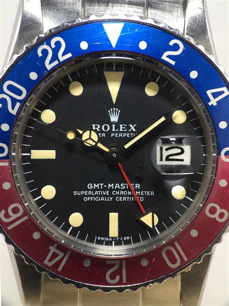 rolex gmt master von 1972|rolex gmt master bezel.